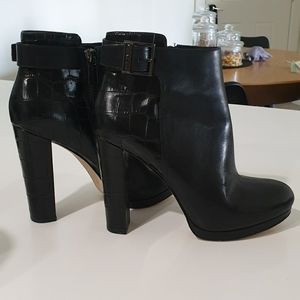 Michael Kors leather booties